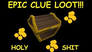 Old School RS - EPIC CLUE LOOT! HOLY SHIT!