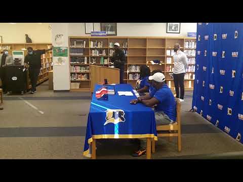 Mehki Wall, Dudley HS, commits to attend and play college football for Duke University...