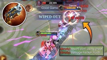 SHOTGUN BUILD CLINT IS BROKEN!!🔥 CLINT USERS MUST TRY THIS!! CLINT BEST BUILD 2023 - MLBB