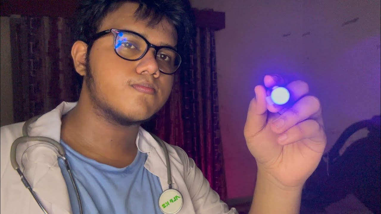 ASMR Fast Cranial Nerve Exam Roleplay