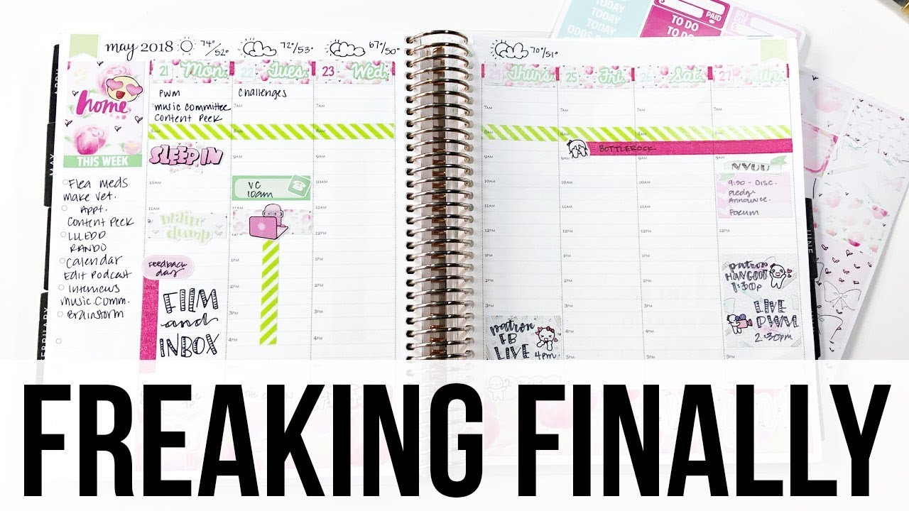 Plan With Me | EC Hourly + Cricket Paper Co.