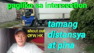 Tamang distansya sa pagliko at pinahan sa masikipan, double ibeam wingvan,panoorin hanggang dulo