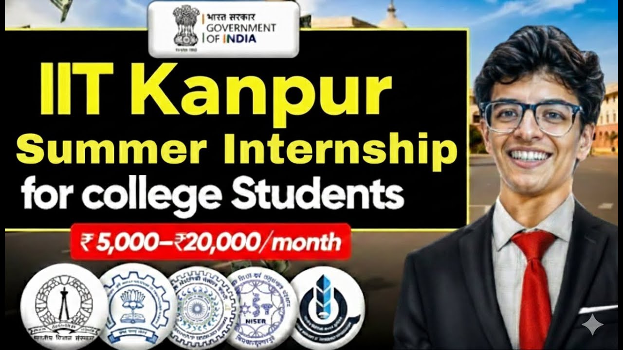 Low CGPA? Still Get IIT Kanpur Summer Research Internship 🔥 | Reality Explained