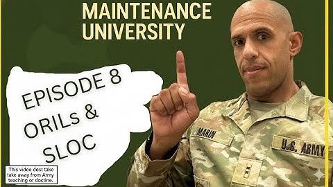EP 8 ORILs & SLOC GCSS-ARMY