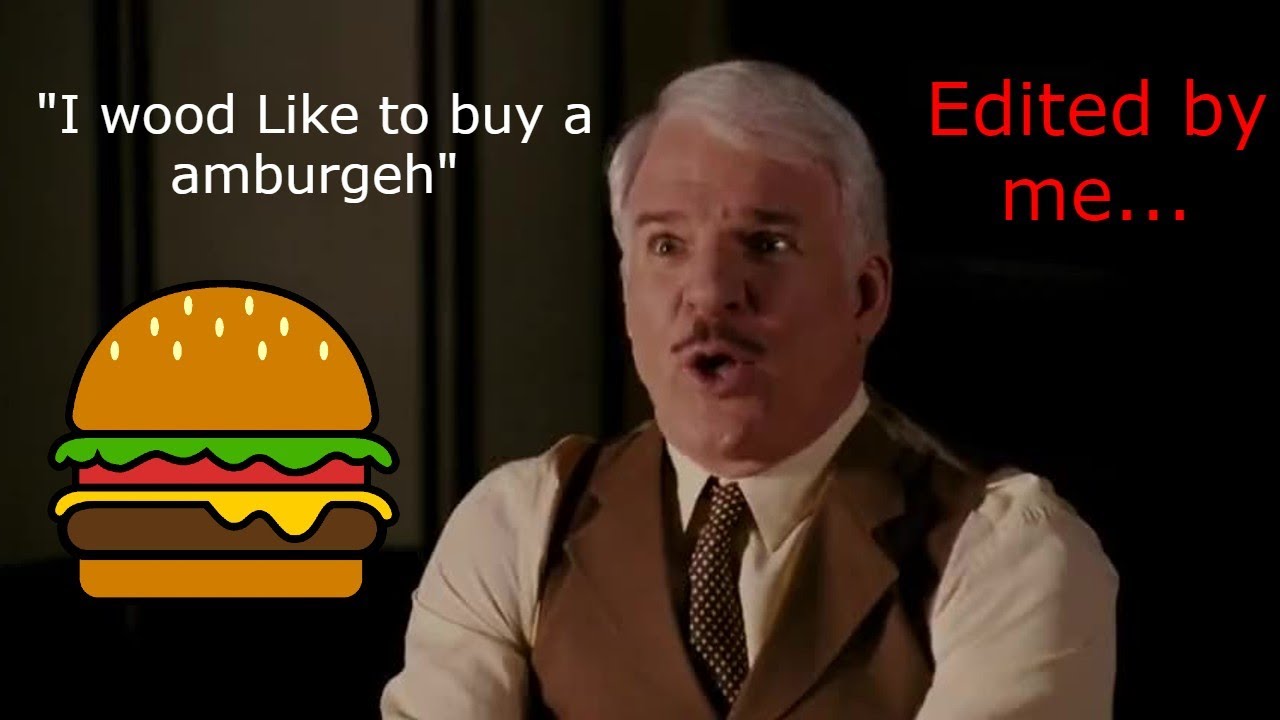 Pink Panther movie "I would Like To Buy a Hamburger" (edited by me...)
