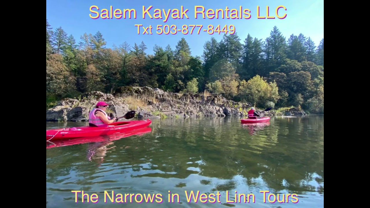 Salem Kayak Rentals LLC The Narrows in West Linn Oregon kayak tours