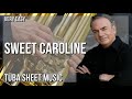 SUPER EASY Tuba Sheet Music: How to play Sweet Caroline by Neil Diamond
