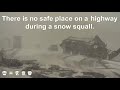 NWS State College Snow Squall Safety Video