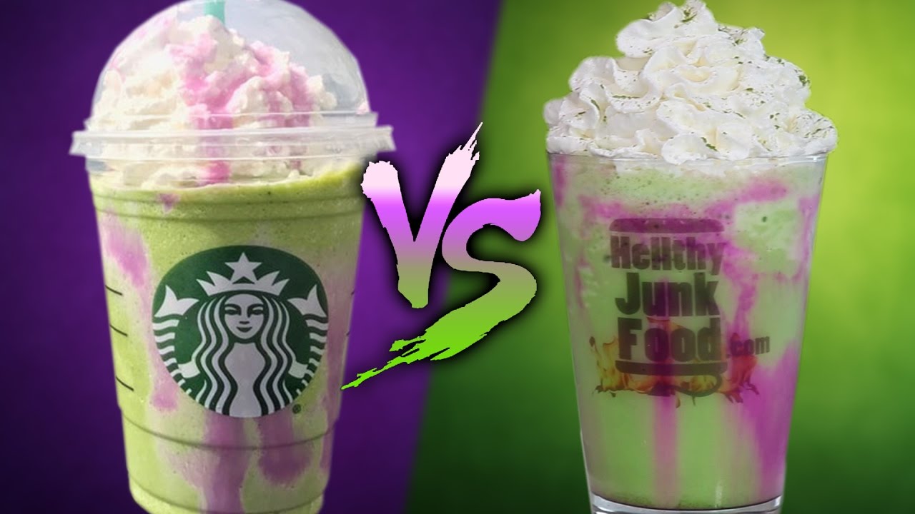 DRAGON FRAPP - DIY VS BUY | HellthyJunkFood