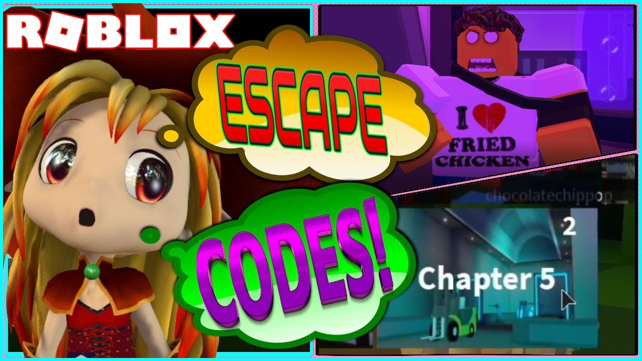 Codes In Desc Escape New Chapter 5 Factory Roblox Guesty Youtube - roblox admin loves fried chicken