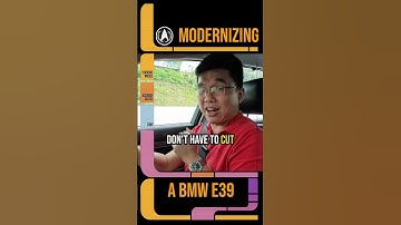 Modernizing a BMW E39