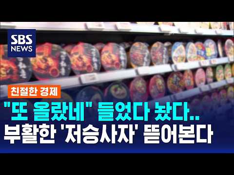 "또 올랐네" 들었다 놨다..부활한 '저승사자' 뜯어본다 / 친절한 경제 / SBS 모닝와이드