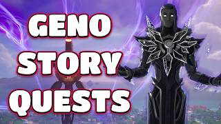 How to EASILY complete all stages of the Geno Story Quests Part 1 #fortnite