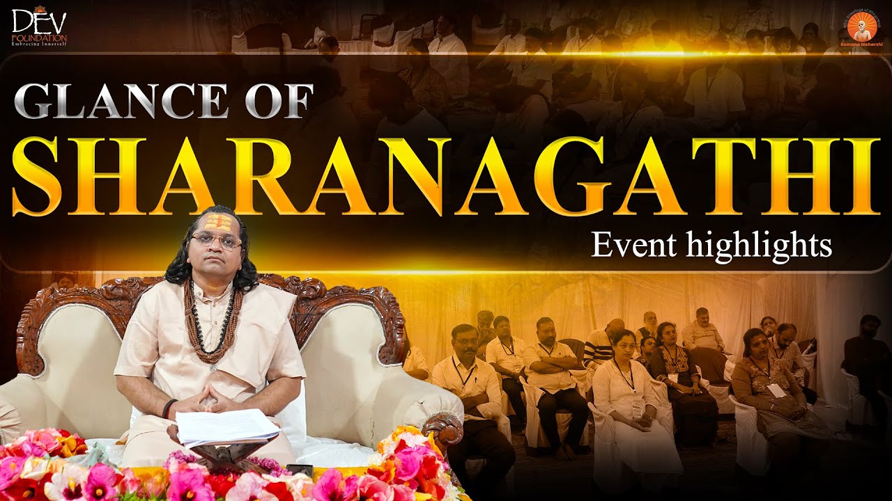 ✨ Glance of Sharanagathi | Bangalore Event Highlights ✨