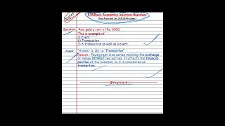 Accounting interview question | MCQ on transaction &amp; event | RTR interview question | GL interview