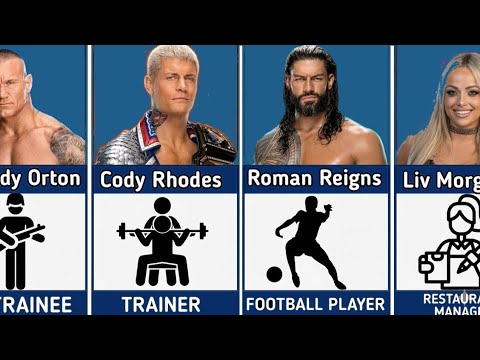 WWE Wrestlers Jobs Before Wrestling 