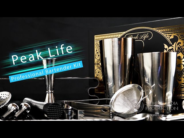 Peak Life | Professional Bartender Kit | Promotional Video  |  Sir Heck Media Production