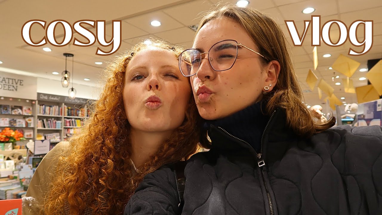 HERBST ROMANTISIEREN 🍂🕯 cosy herbstvlog, bookshopping, backen, dekorieren