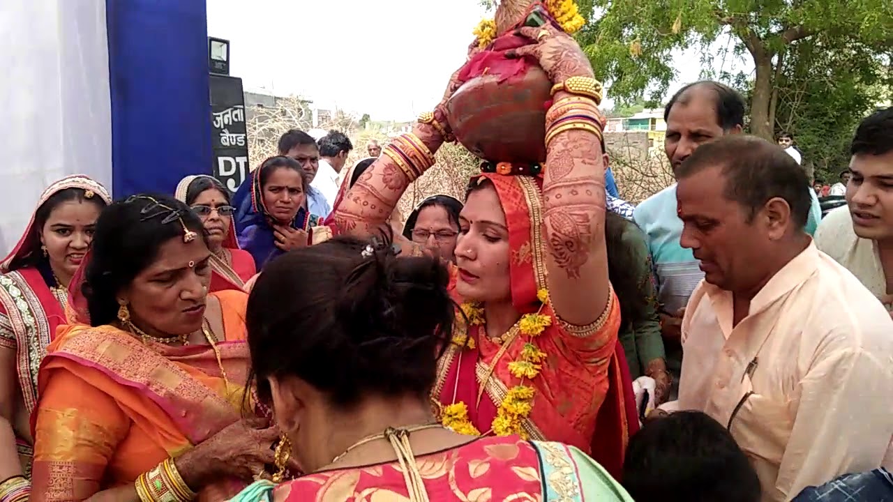 साक्षात आई मां! शादी में गंगा माता का रोद्र रूप!! vivah me ganga mata Exclusive Live