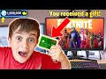Kid STEALS Youtuber's Credit Card and Buys VBucks!