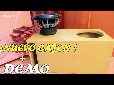 Asser Movimiento Estragos Nuevo cajon para el subwoofer Treo Power 12 | car audio en casa - YouTube