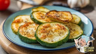 Panierte Zucchini Als Schnelle Beilage