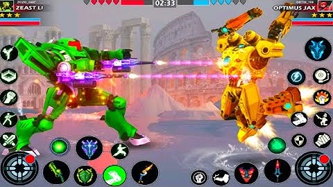 Robot Kung Fu Fighting Android Mobile Gameplay