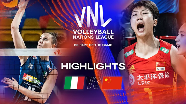 🇮🇹 ITA vs. 🇨🇳 CHN - Highlights Week 2 | Women's VNL 2023 - DayDayNews