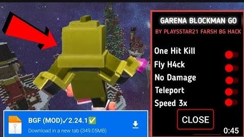 blockman go garena bedwars hack mod menu version 2.24.1 🤑🤑2022