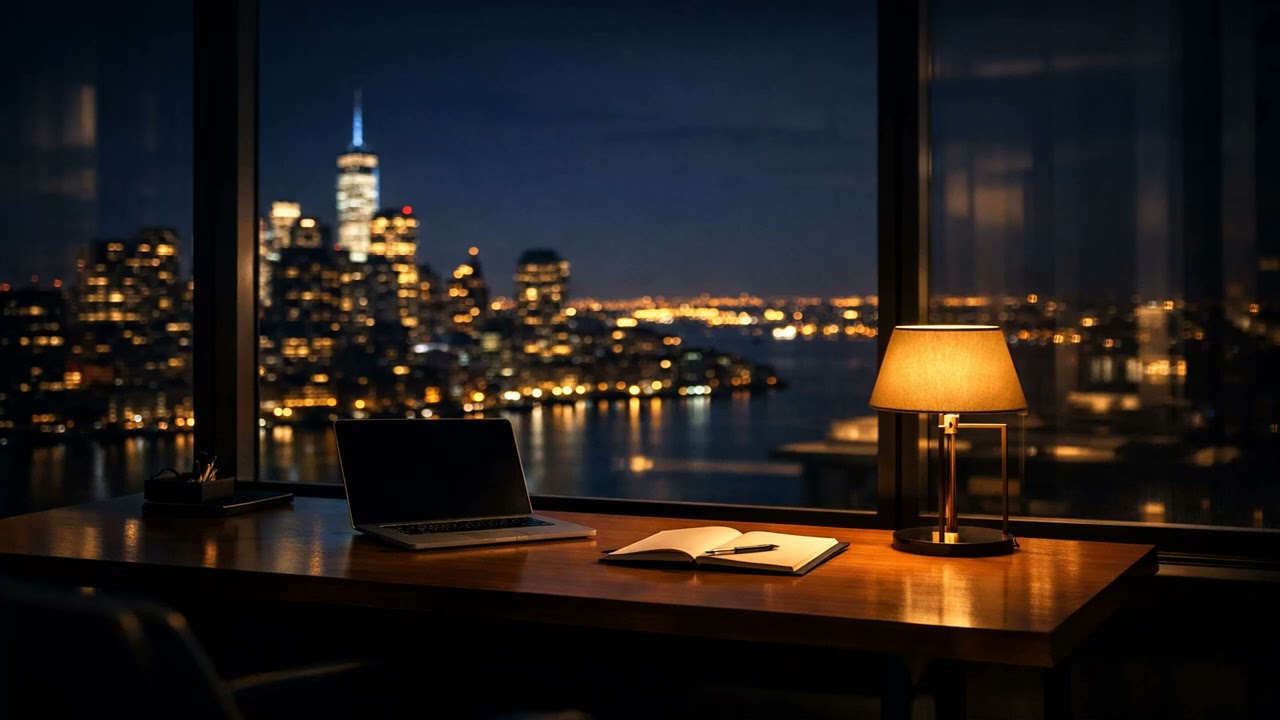 Late Night Jazz for Work 🌙 Smooth Jazz Music to Focus & Stay Productive