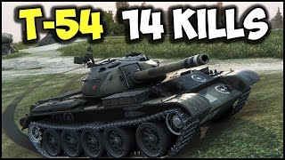 World of Tanks | T-54 - 14 Kills - Raseiniai Heroes' Medal