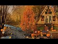 Beautiful relaxing music peaceful soothing  music in 4k autumn cozy cottage by tim janis