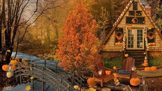 Beautiful Relaxing Music, Peaceful Soothing  Music in 4k, "Autumn Cozy Cottage" by Tim Janis screenshot 4