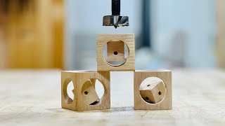 The process of creating a new cube within a cube / Woodworking DIY / Milwaukee CBL by 검은별 공작소 B-Star Crafts 9,923 views 6 months ago 4 minutes, 15 seconds