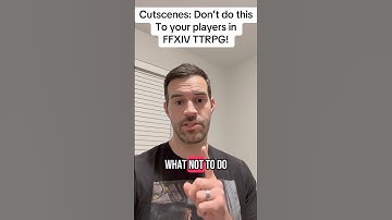 Cutscenes in FFXIV TTRPG derail player engagement and agency! ￼ #ffxiv#ffxivttrpg  #dnd