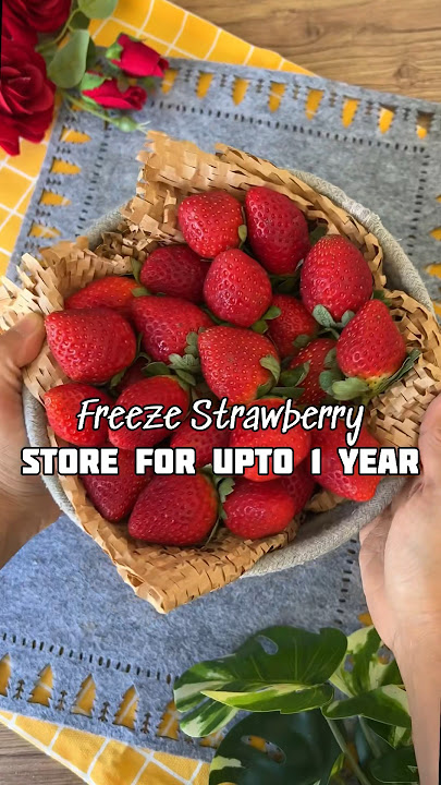 Store Strawberry upto 1 Year & use to make your fav dishes