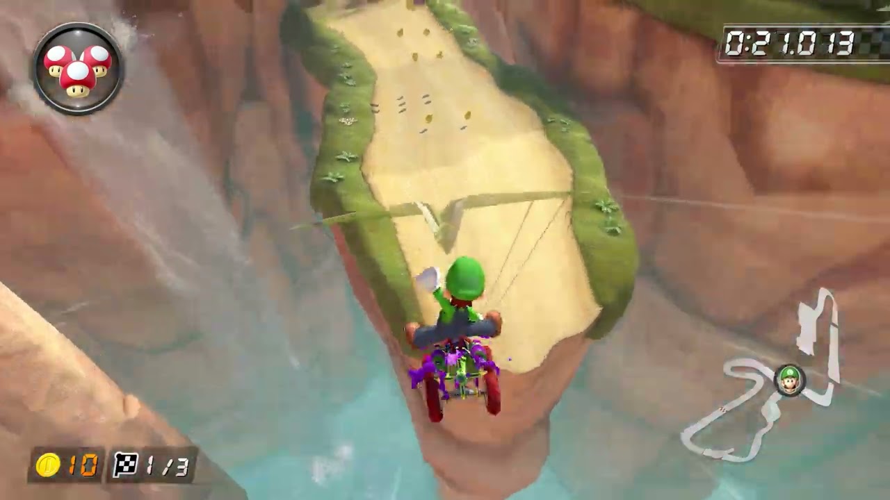 Shy Guy Falls [200cc] - 1:25.553 - Army (Mario Kart 8 Deluxe World