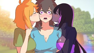 Love Story Minecraft But Steve Is A Girl Minecraft Animation