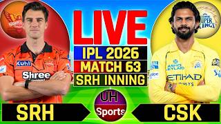 🔴Hyderabad Vs Chennai Live Match Commentary, IPL 2026 | Live Cricket Match Today | 2nd Innings