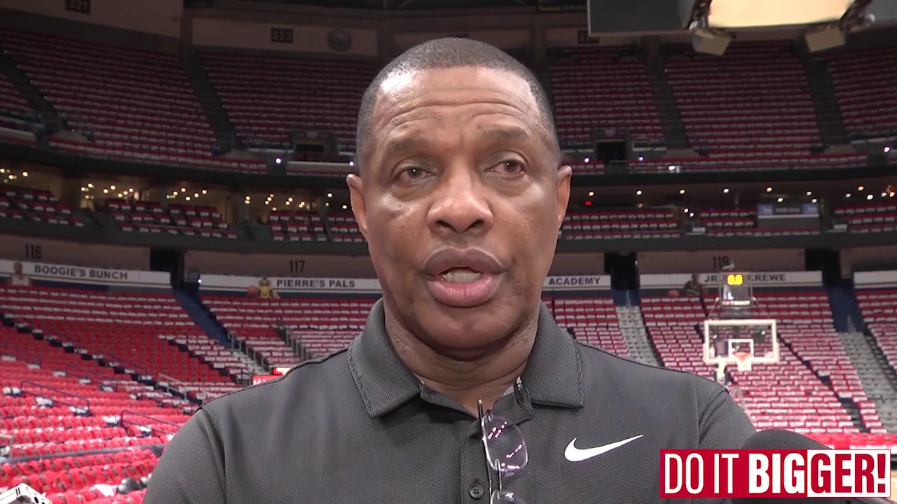 shootaround in tagalog 'The players feed off the energy from the crowd' -Alvin Gentry - Round 2 - Game 3 Practice - 5/4/18