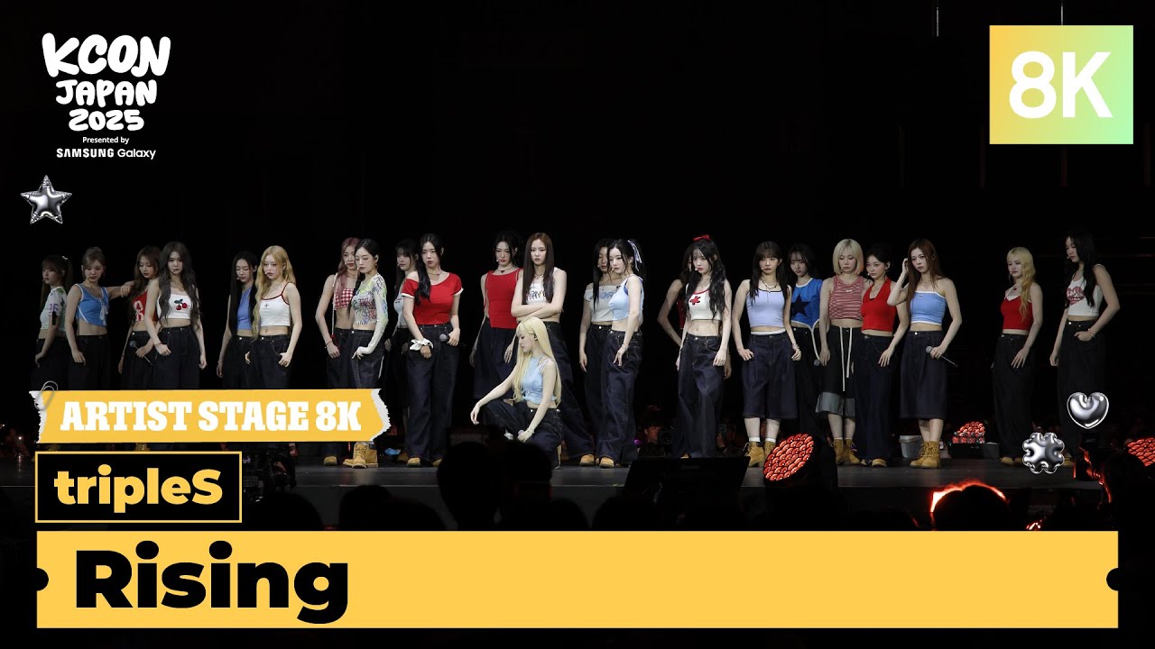 8K] tripleS (트리플에스) - Rising | ARTIST STAGE FULL CAM | KCON