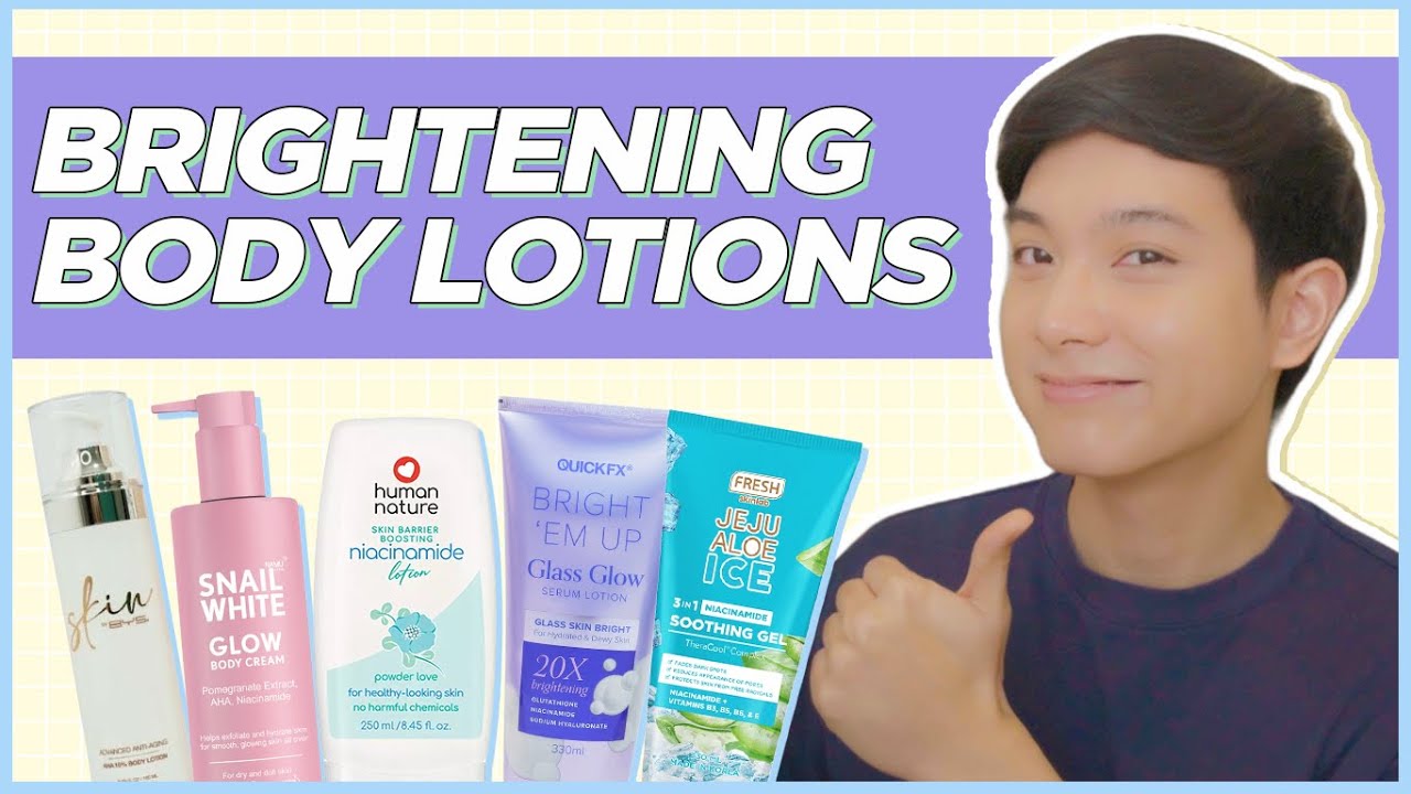 Best BRIGHTENING LOTIONS for Dark Areas, Body Acne Marks & Uneven Skin