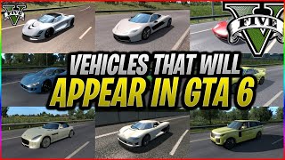 GTA News & MORE! - 10 GTA V Vehicles That WILL Be In GTA 6