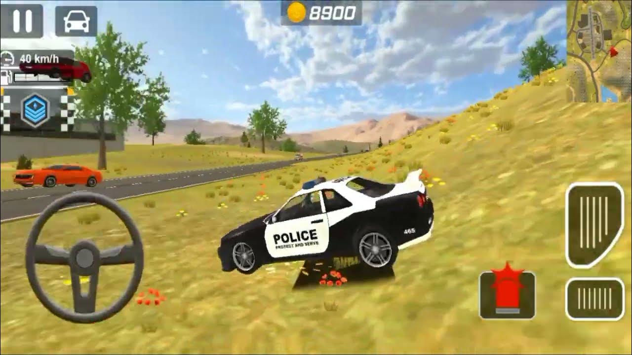 Jogo de Carro (Brincando com Carros) - Police Drift Car Driving Simulator 