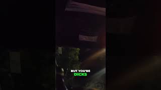 Struggling in Car Police Questioning David s Frustration