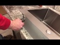 Kitchen counter and Stainless Steel Sink installation / how to, diy, sink bought online