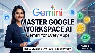 How Google Workspace AI is Destroying Traditional Work!(Gemini Complete Guide)|The Gen AI LeaderExam