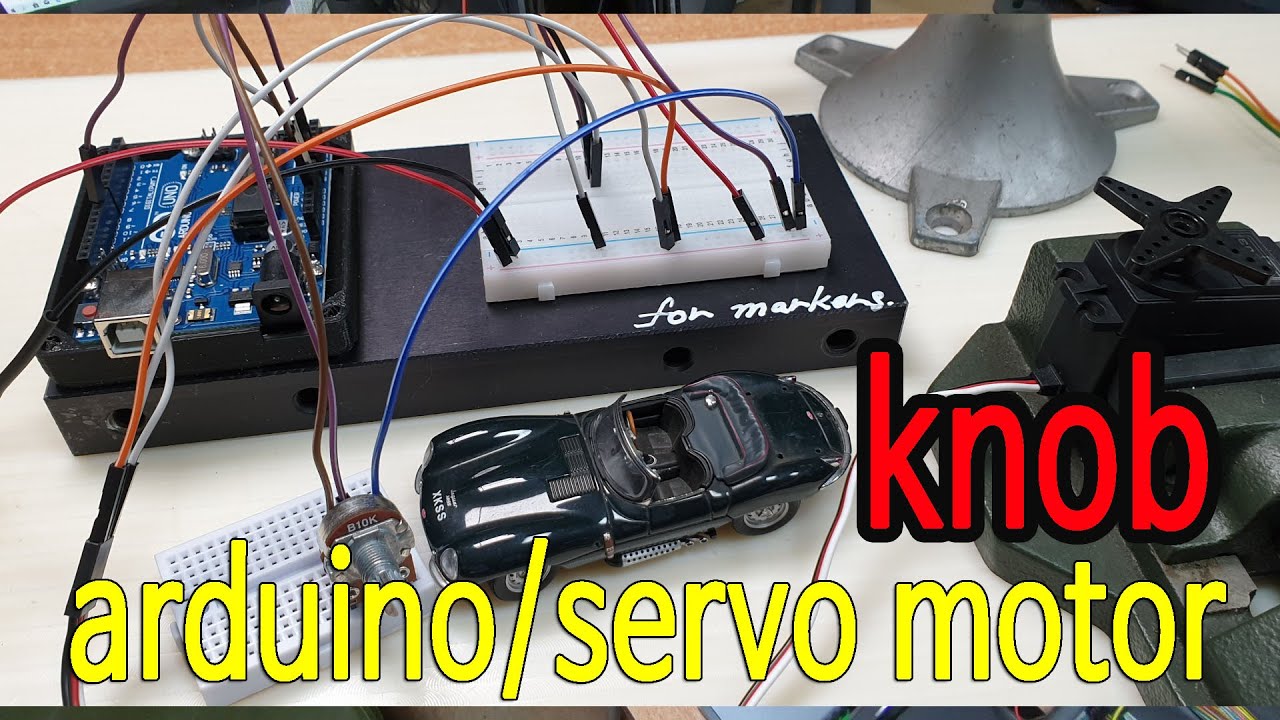 arduino/servo/knob - YouTube