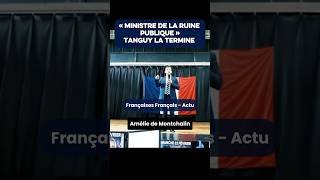 Ministre de la ruine publique  : Jean-Philippe Tanguy étrille la nomination d'Amélie de Montchalin !