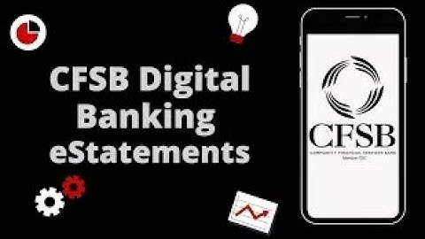 CFSB Digital Banking eStatements